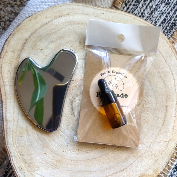 Other - Gua Sha tool and sample of  Organic Face serum